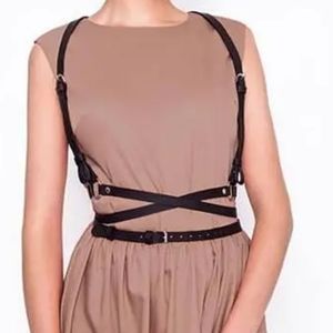 Leather Wrap Harness Belt